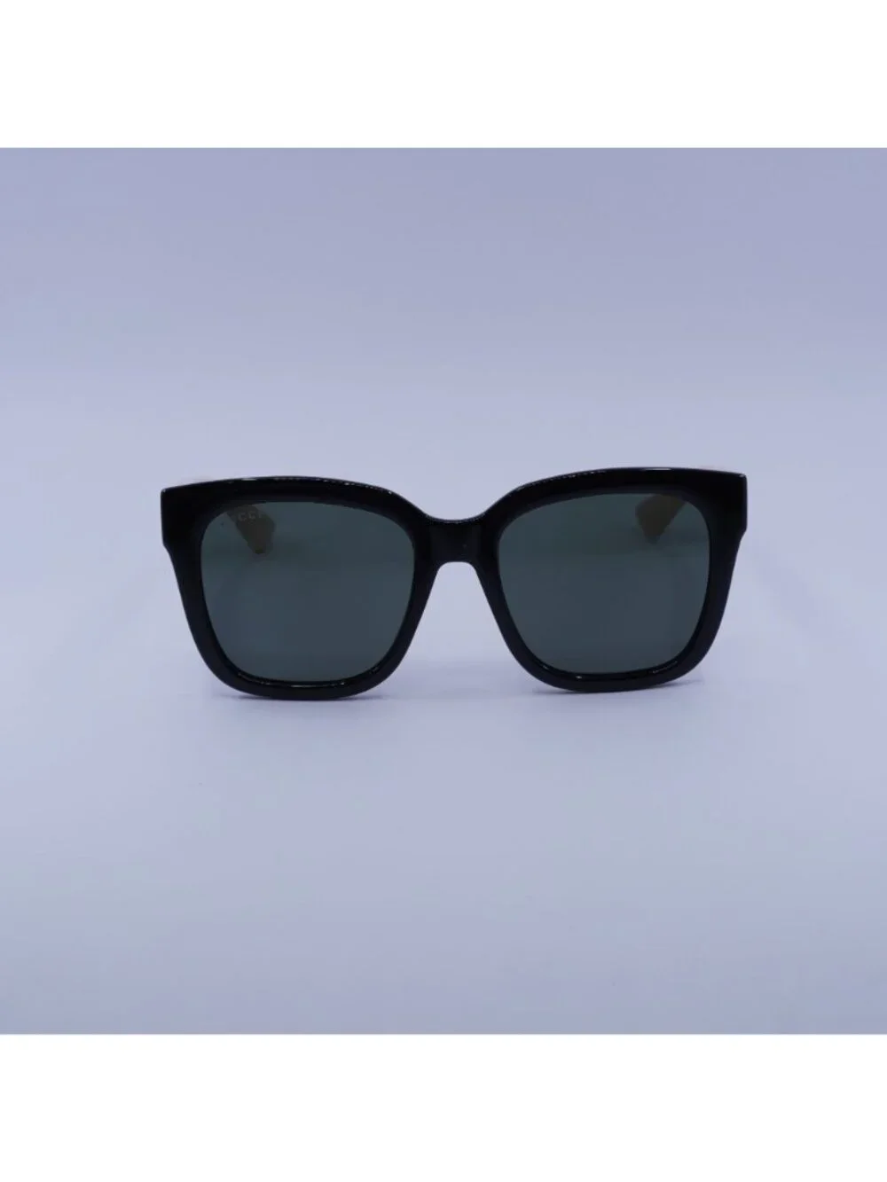 Gucci GG1338S 006 Sunglasses Black / Pink Square Frame, Grey Lenses